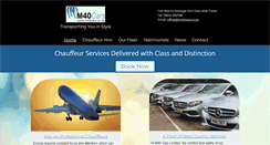 Desktop Screenshot of m40cars.co.uk